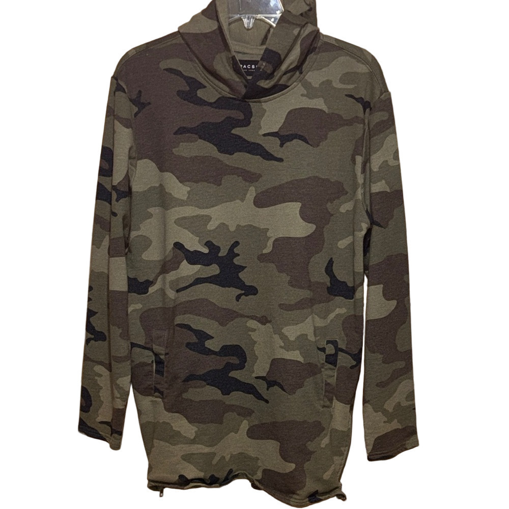 PacSun Camo Hoodie Medium Longer Fit